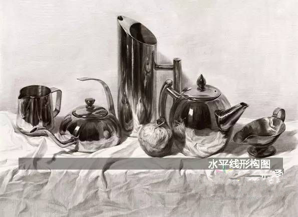 高分卷必須具備的素描靜物構(gòu)圖方式 高分卷必須具備的素描靜物構(gòu)圖方式